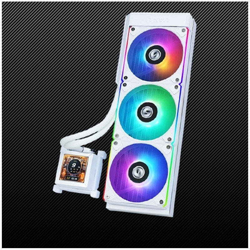 LIAN LI Hydro-Shift LCD 360 RGB Liquid CPU Cooler - White LIAN LI Hydro-Shift LCD 360 RGB Liquid CPU Cooler - White